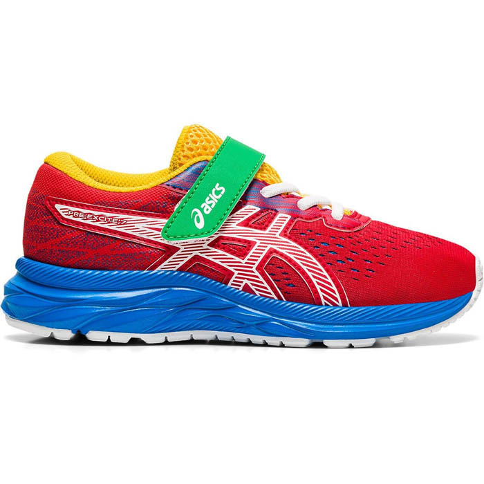 Tenis Asics Niños Gel-Excite 7 Ps Classic Red/White 1014A101.601