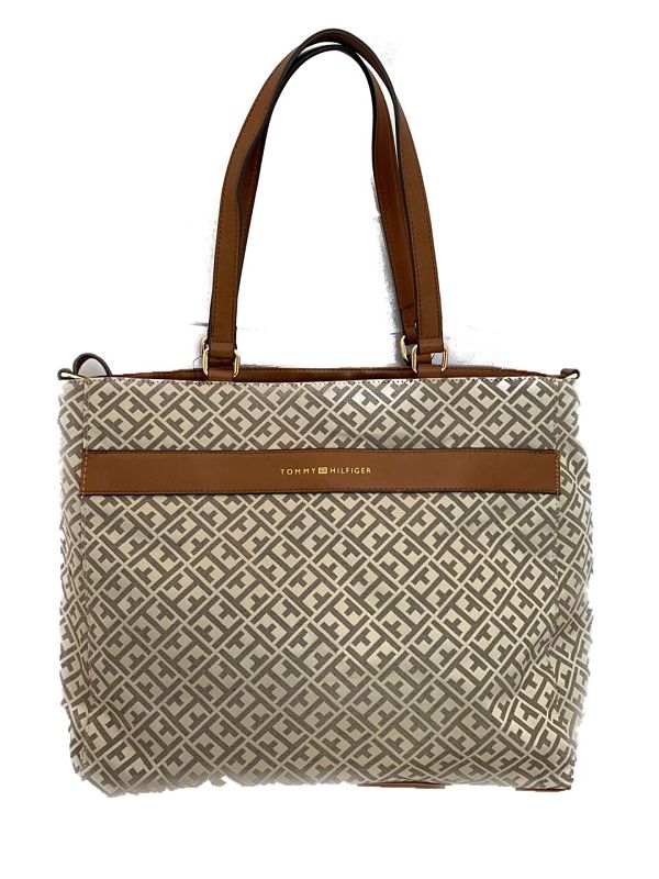Bolsa De Mujer Tommy Hilfiger Beige Original Importada (13)