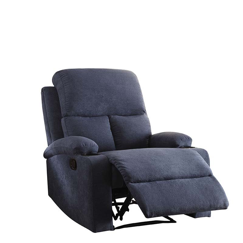 Sillón reclinable color azul - ACME DN59545