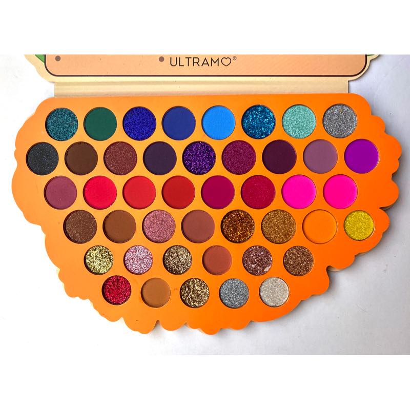 Paleta De Sombras En Forma De Taco 44 Tonos Mate Y Glitter Ultramo