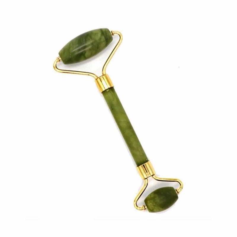 Rodillo De Jade Para Masaje Facial Anti Arrugas Reafirmante 