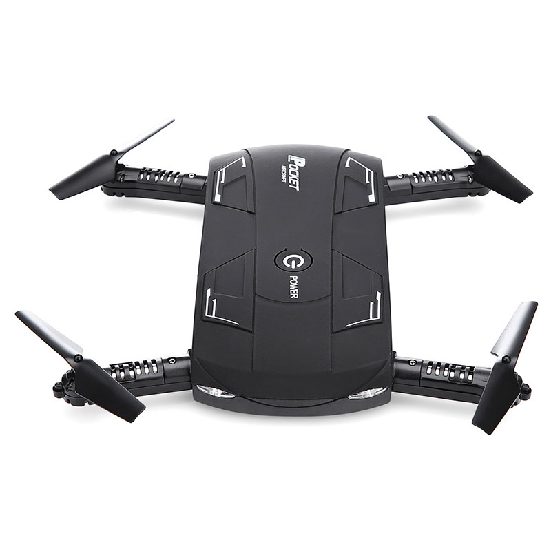 HQ - Pocket Aicraft X20 Drone - Mini Dron de Bolsillo con Camara Digital (Negro)