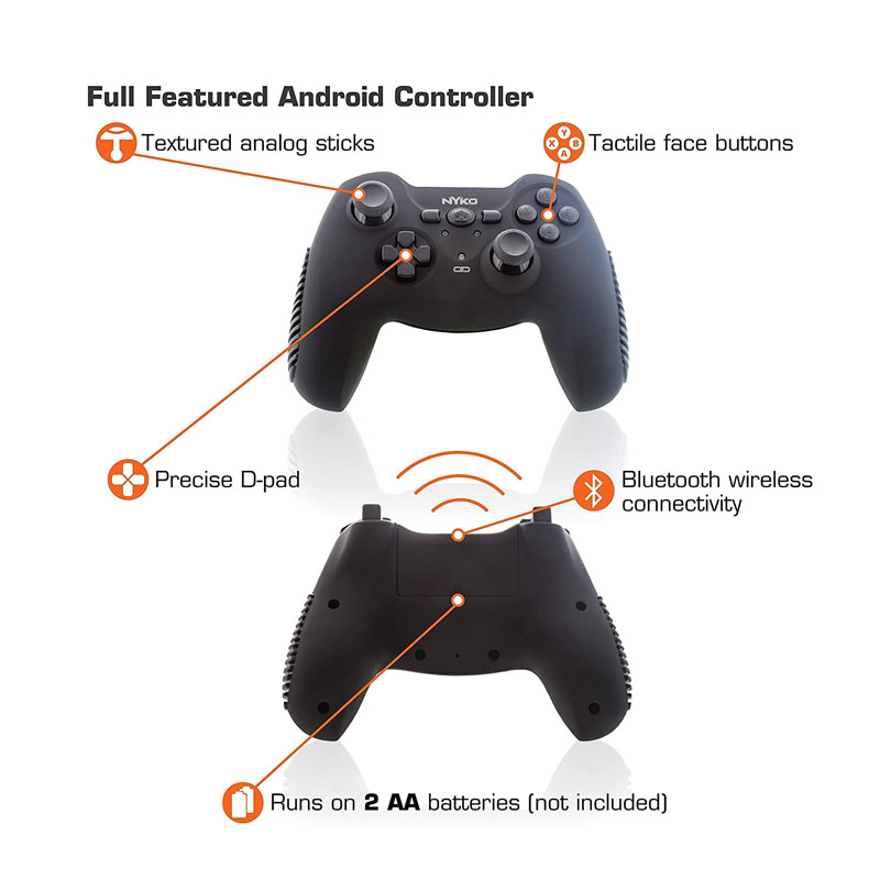 NYKO - Cygnus Control para Android Gaming Inalámbrico Bluetooth Analogo