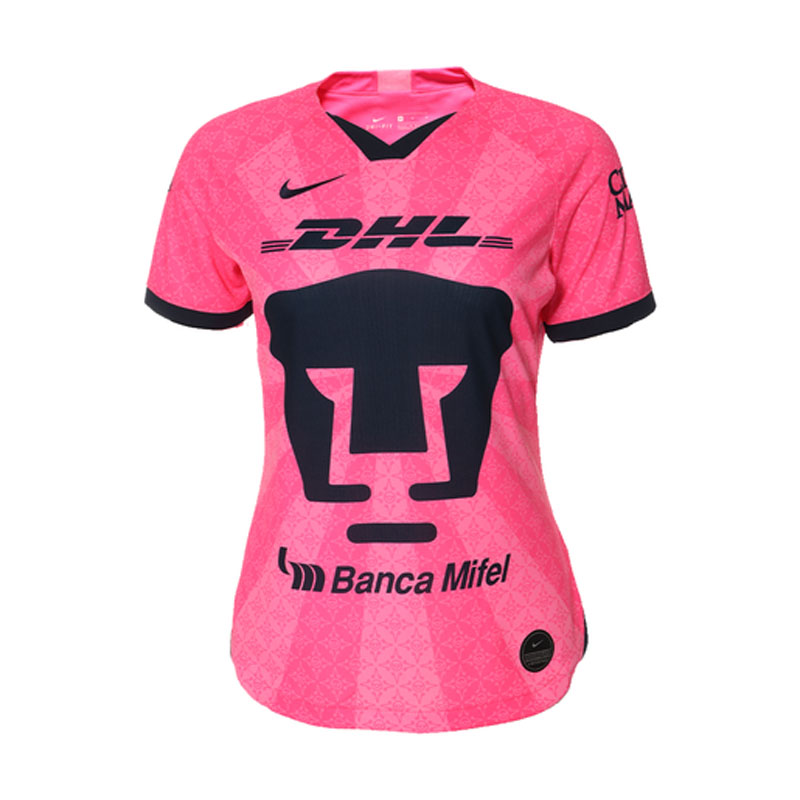 Jersey Nike Pumas Rosa Local 2019/20 para Mujer 