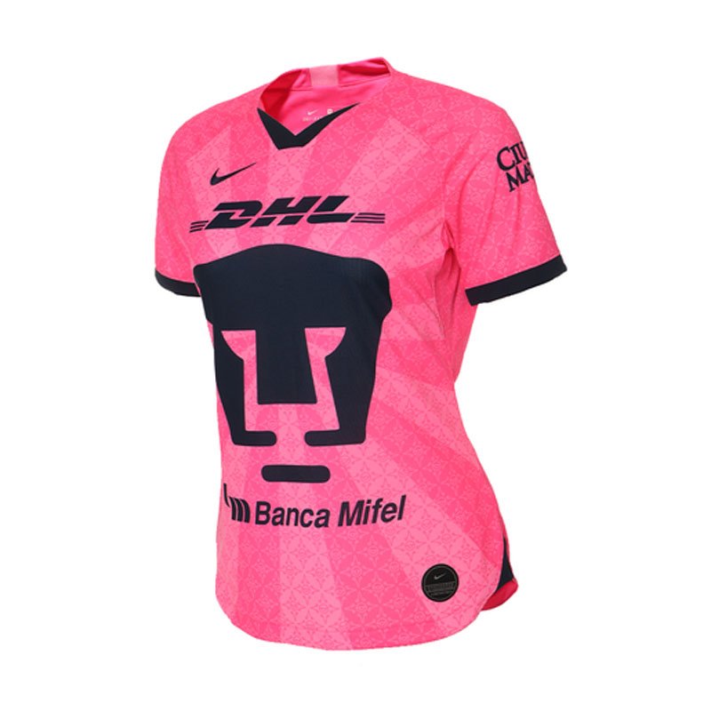 Jersey Nike Pumas Rosa Local Para Mujer