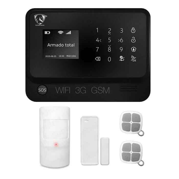 Wifi Alarma 3g Gsm Kit 4 Seguridad Vecinal Inalambrica Casa