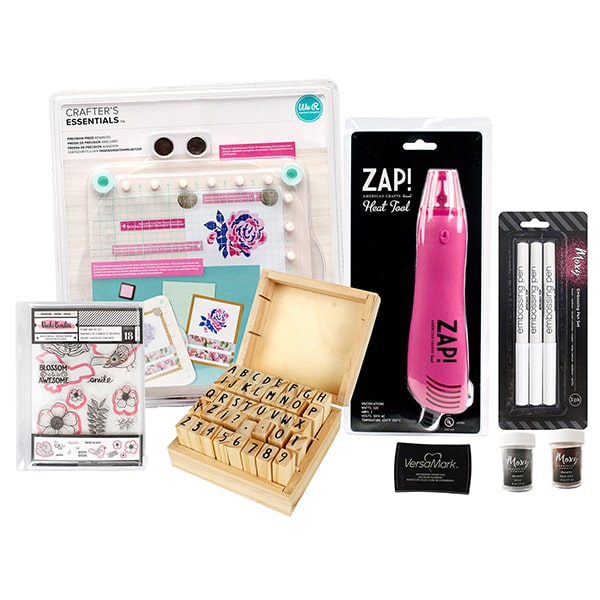 Paquete Para Crear Sellos Y Embossing