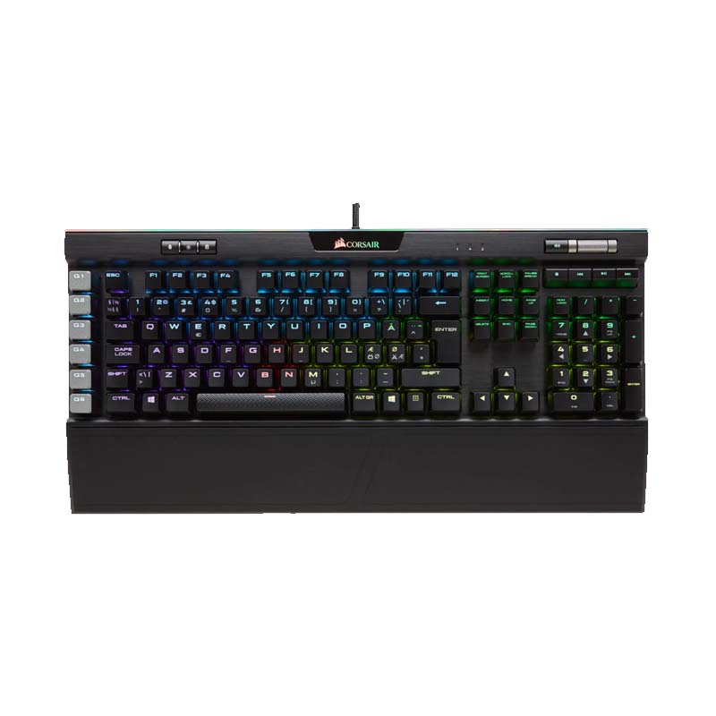 TECLADO CORSAIR K95 RGB PLATINUM MECANICO CHERRY REFURBISHED MX SP CH-9127014-NA/RF