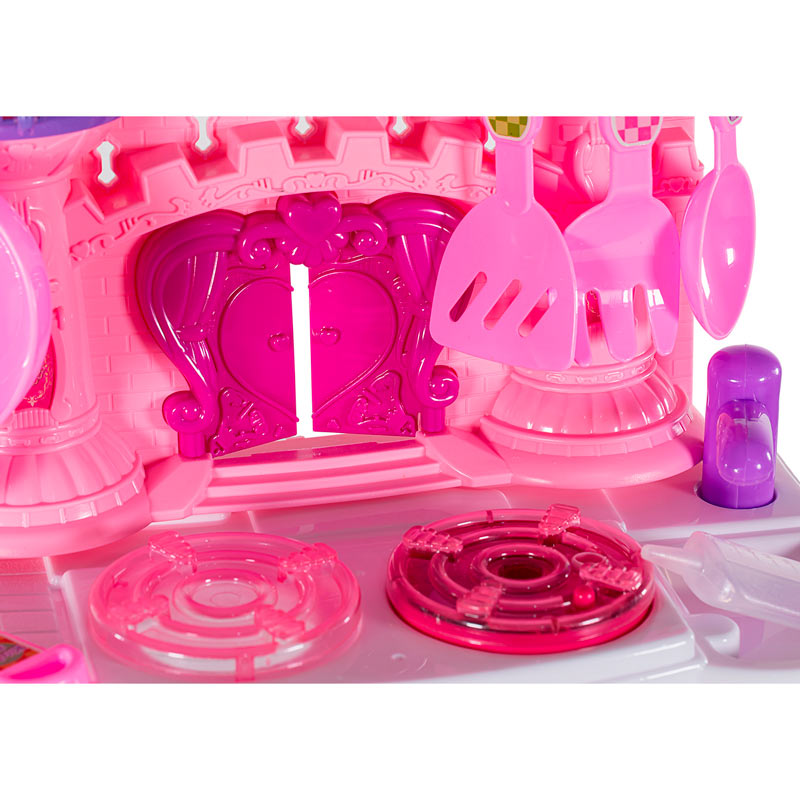 JUEGO SET COCINA JUGUETE CASTILLO PRINCESAS CON LUZ Y SONIDO LJ159389
