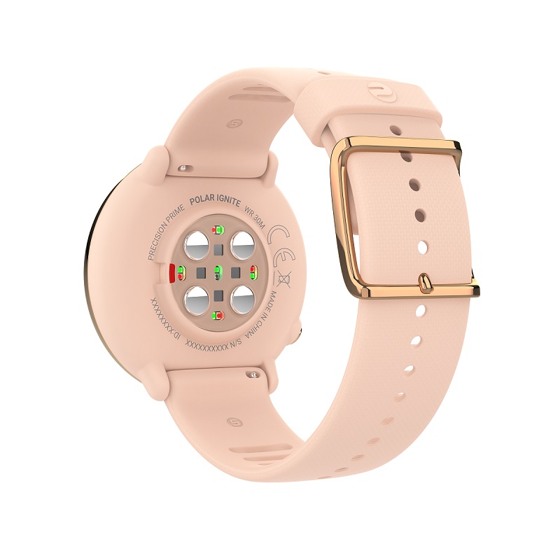 Reloj Fitness Polar Ignite Rosa Gps Frecuencia Cardiaca En Muñeca