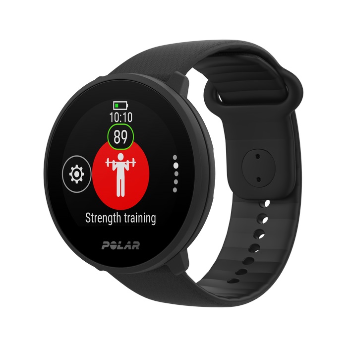 Reloj Fitness Polar Unite Negro Frecuencia Cardiaca En Muñeca