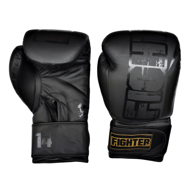 Guantes de Box Voit Fighter Negros 14 onzas