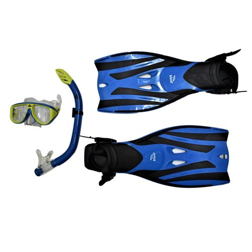 Set de Snorkel Natación Voit Adulto Grande-xl Azul Rey