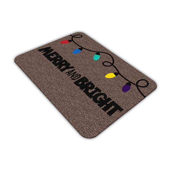 TAPETE DECORATIVO ELITEMAT DISEÑO MERRY & BRIGHT DE 0.70 X 0.50 MTS