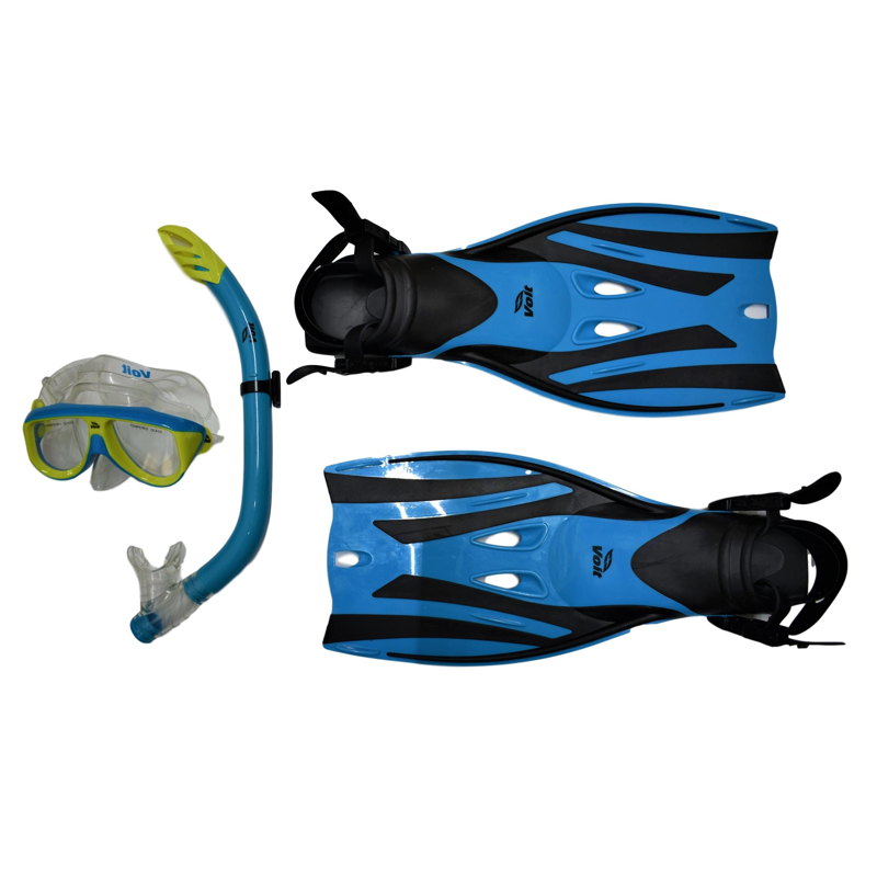 Set de Snorkel Natación Voit Adulto Chico-mediano Azul