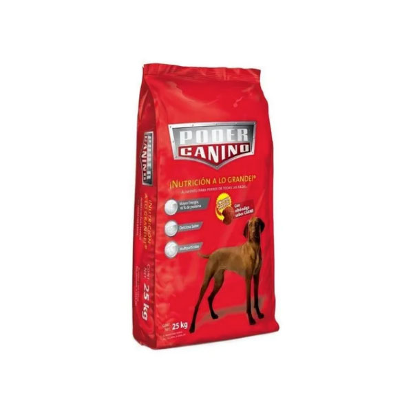 PODER CANINO BULTO DE 25 KILOS