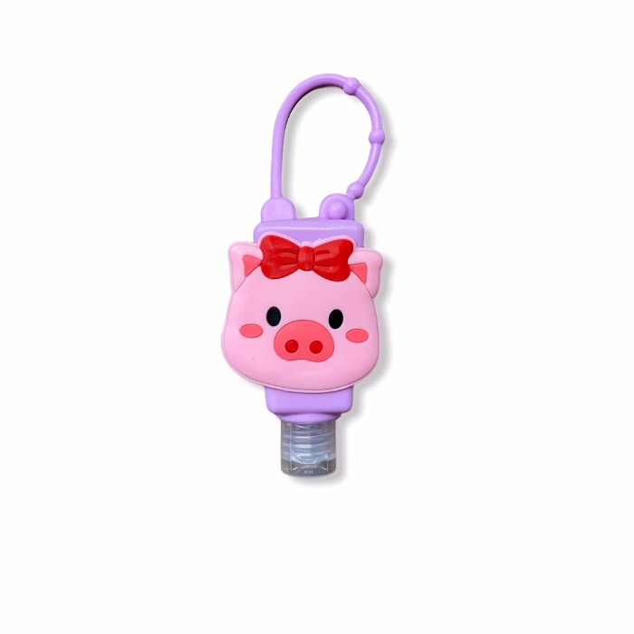 Botella Funda Gel Antibacterial Crema Jabon Personal Llavero