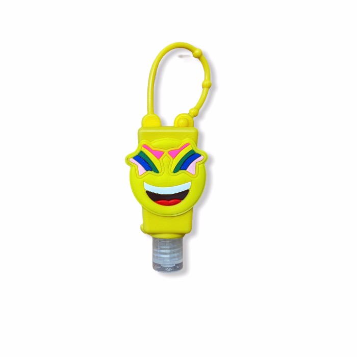 Botella Funda Gel Antibacterial Crema Jabon Personal Llavero