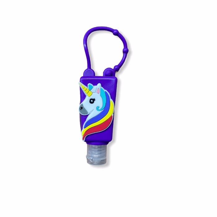 Botella Funda Gel Antibacterial Crema Jabon Personal Llavero