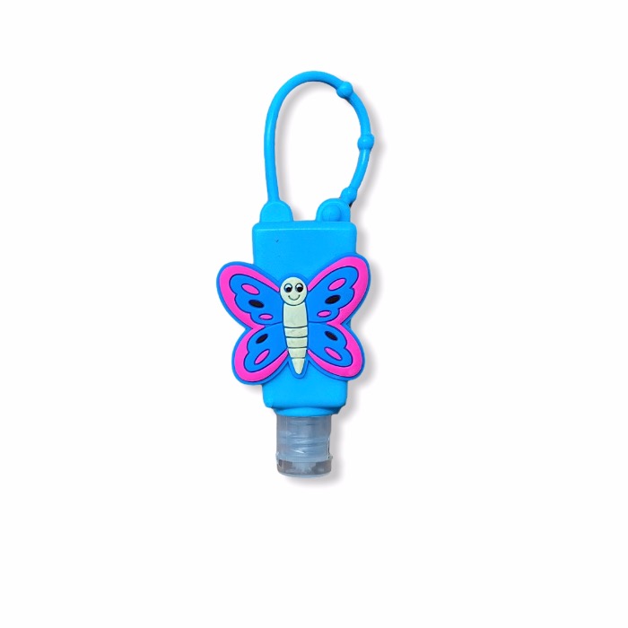 Botella Funda Gel Antibacterial Crema Jabon Personal Llavero