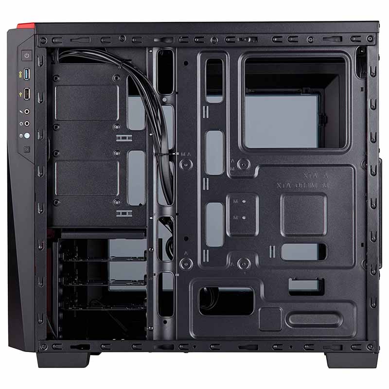 GABINETE CORSAIR CARBIDE SPEC 04 NEGRO-ROJO SF ATX ACRILICO CC-9011107-WW