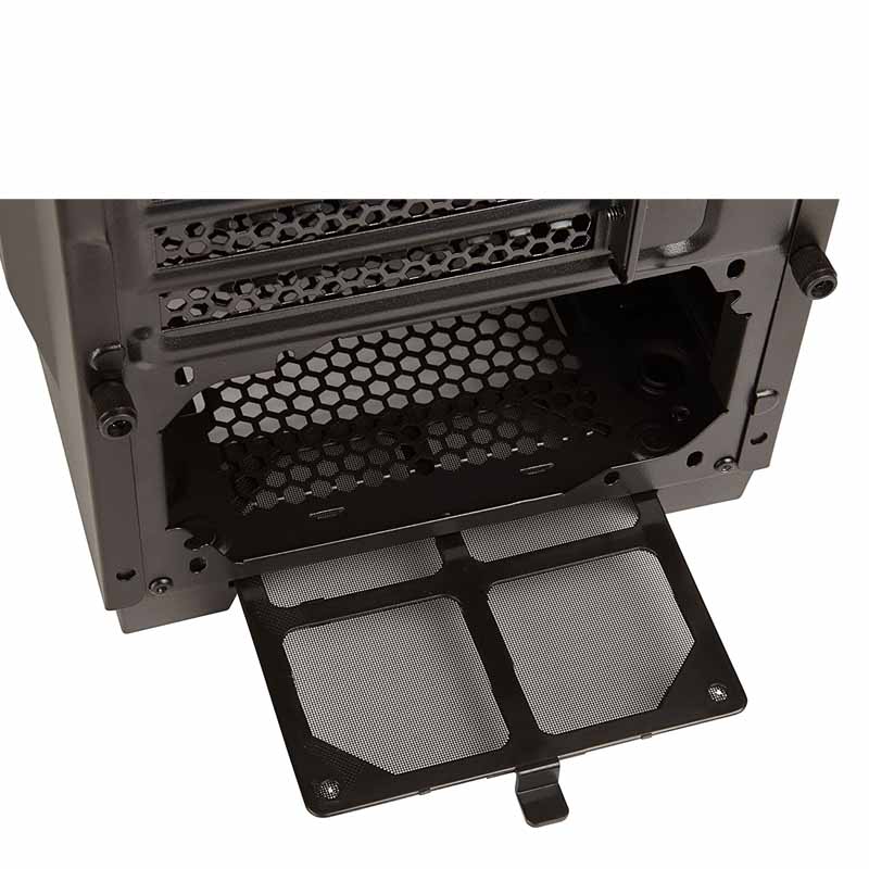 GABINETE CORSAIR CARBIDE SPEC 04 NEGRO-ROJO SF ATX ACRILICO CC-9011107-WW