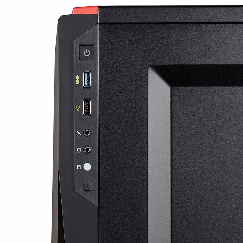 GABINETE CORSAIR CARBIDE SPEC 04 NEGRO-ROJO SF ATX ACRILICO CC-9011107-WW