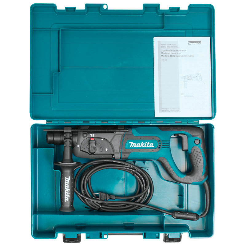 Rotomartillo Makita HR2475 SDS-Plus De 780W Con Maletín