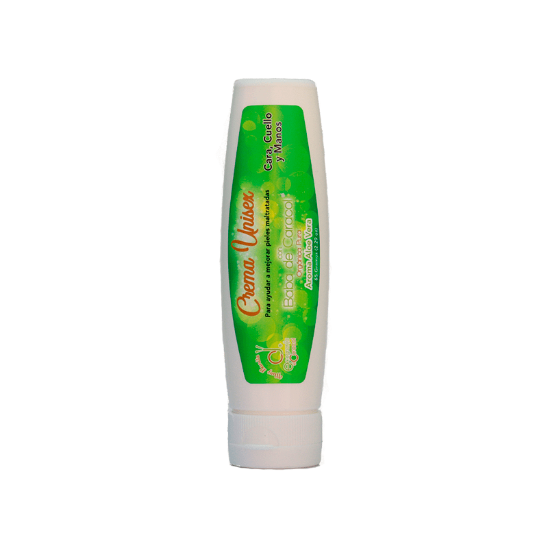 Crema Facial Baba de Caracol Orgánica y Aloe Vera