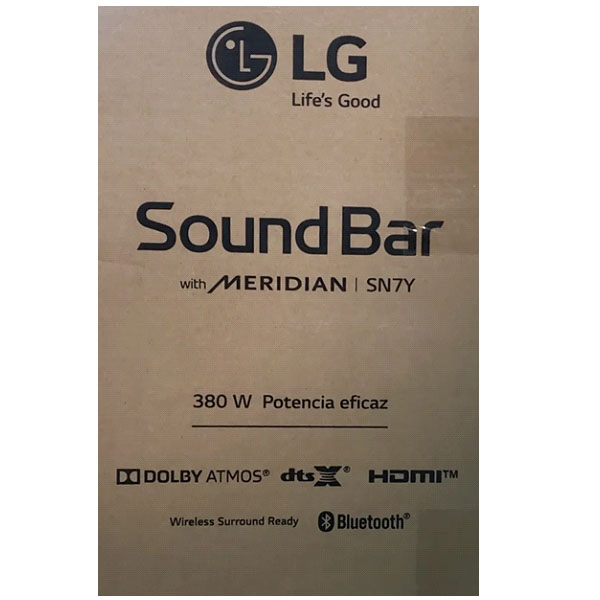 Barra De Sonido LG Con Meridia Con Woofer Sn7y 5.1ch