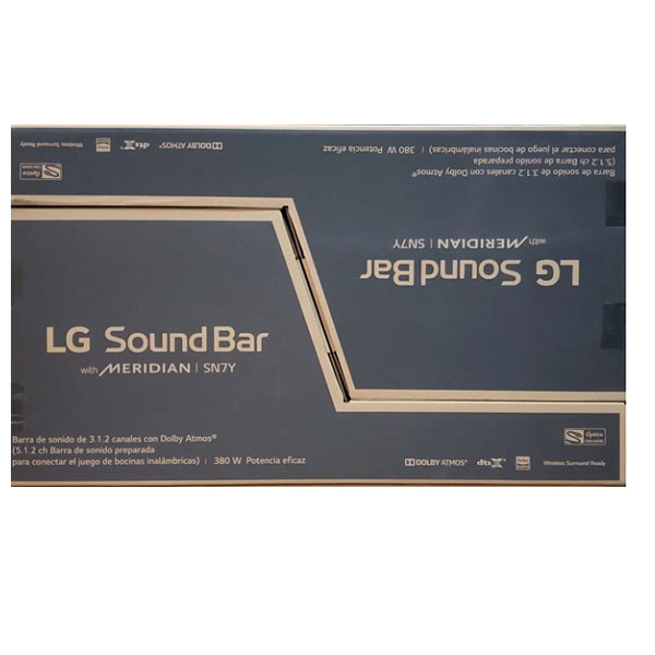 Barra De Sonido LG Con Meridia Con Woofer Sn7y 5.1ch