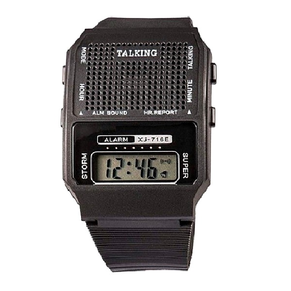 Reloj Talking Parlante Voz Español Habla Dice Hora Alarma