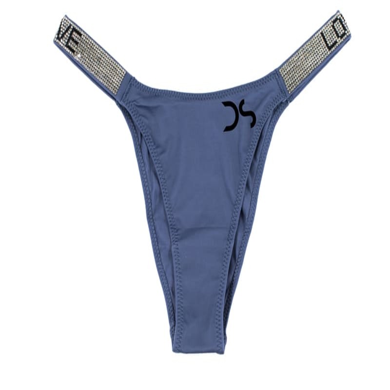 Tanga Lenceria Sexys Dama Con Pedrería Brazilian