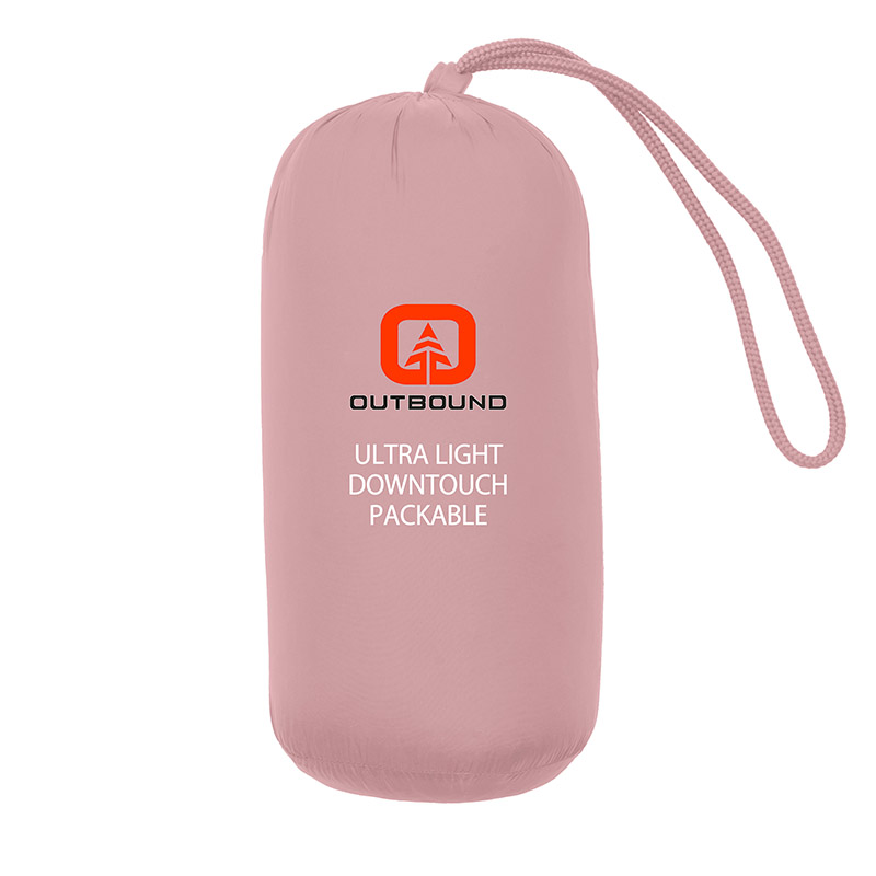 Chamarra Acolchada Ligera con capucha Resistente al Agua y al Viento plegable para dama