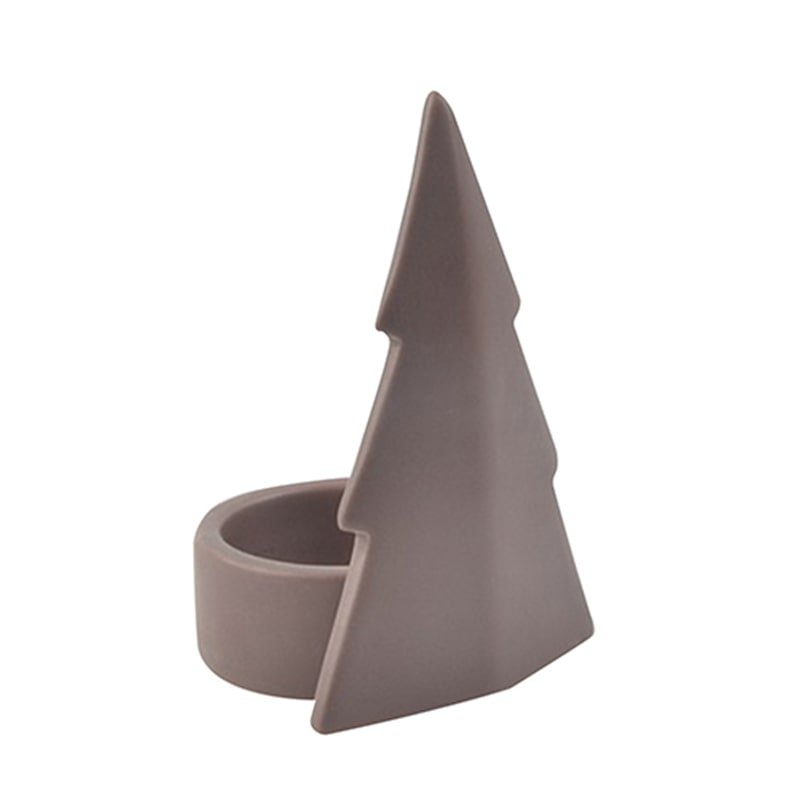 Portavela arbol de navidad de ceramica Kyuden Home 11 cm