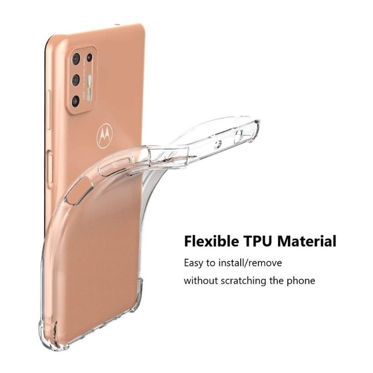 Mica + Funda Motorola Moto G9 Plus Contra Golpes