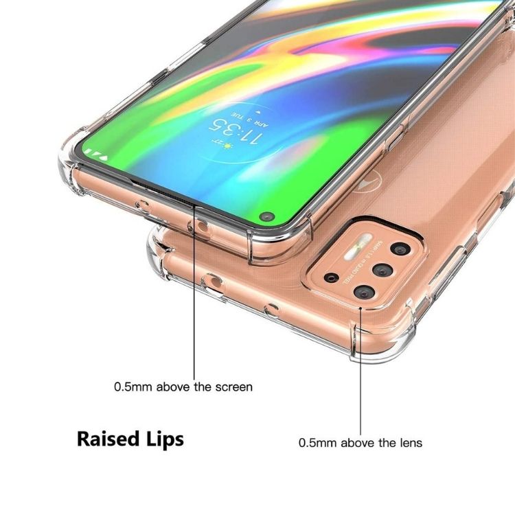 Mica + Funda Motorola Moto G9 Plus Contra Golpes