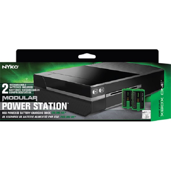Nyko - Modular Power Station + 2 baterías recargables  para Xbox One 