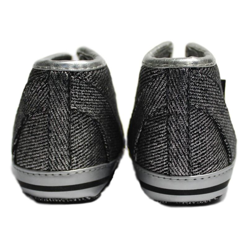 Tenis De Botita Para Bebé Guess Color Glitter Plata