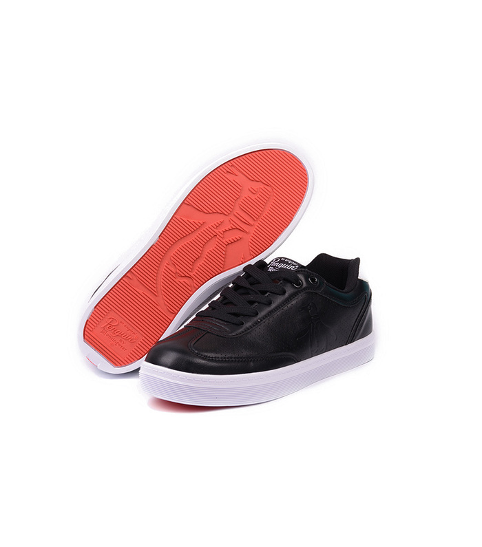 Tenis Original Penguin Para Niño Negro Escolar 10cm-16cm