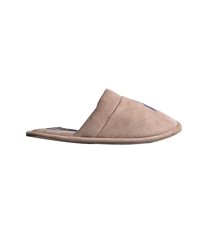 Pantufla Polo Ralph Lauren Para Caballero Color Camel