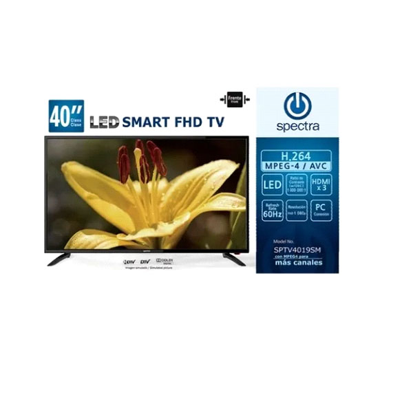 Pantalla Samart Tv De 40  Spectra