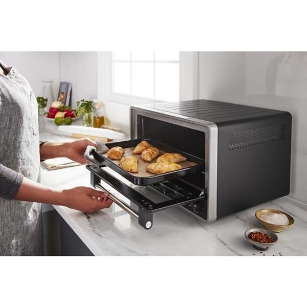 Hornito Eléctrico Negro KitchenAid KCO213BM 48 cm