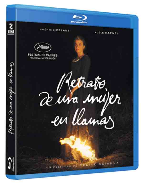 Retrato de una mujer en llamas