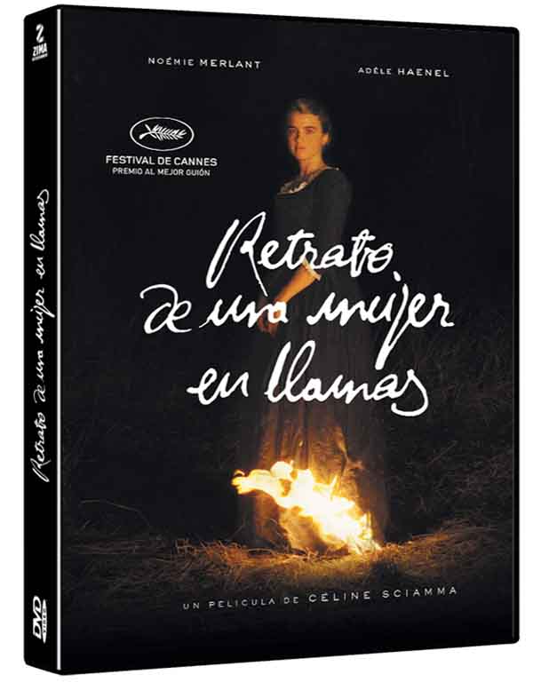 Retrato de una mujer en llamas