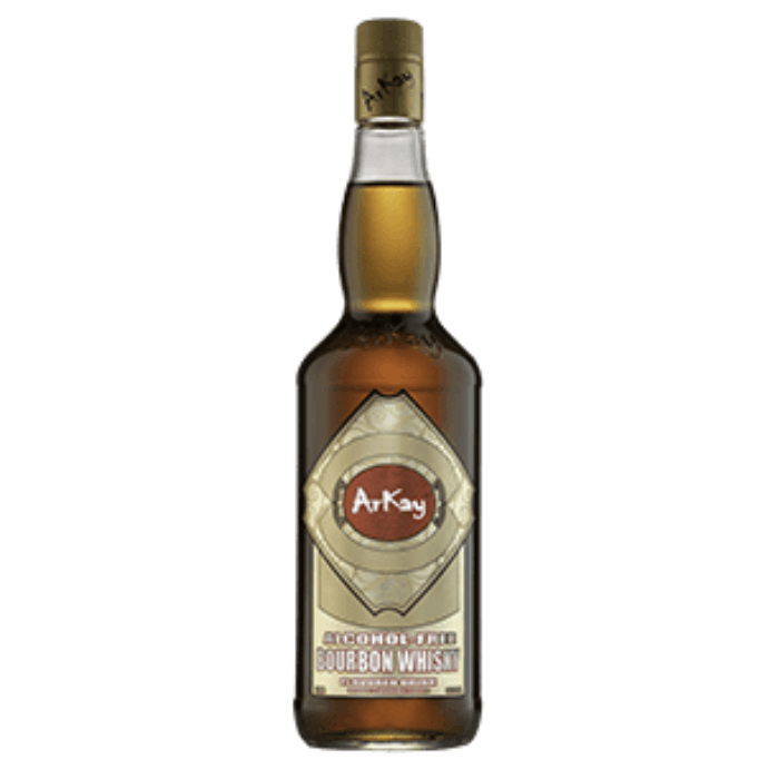 Bebida Arkay Sabor Bourbon Whisky Sin Alcohol - Botella De 1 L