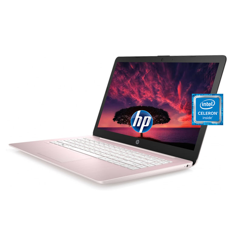 Laptop Hp P Stream 14 Celeron 64gb Ram 4gb Rosa 0408