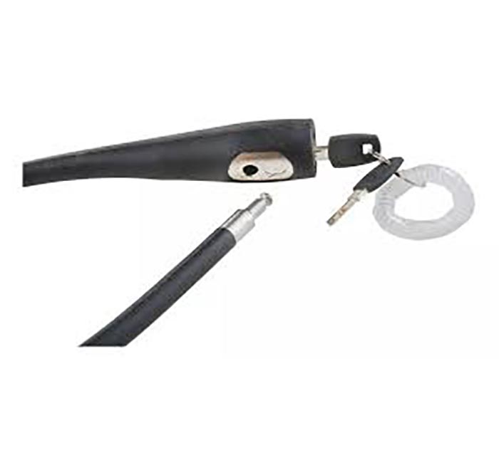 Candado Para Bicicleta Knog Frankie Black Con 2 Llaves Promo