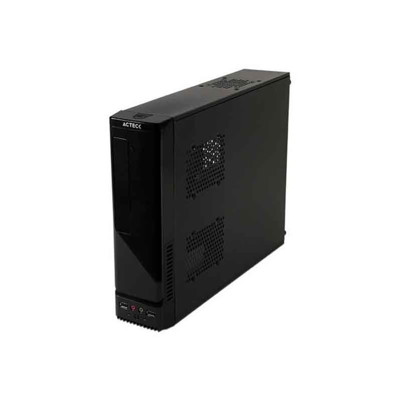 GABINETE ACTECK ATOM SLIM MICRO NEGRO 480W AC-929042