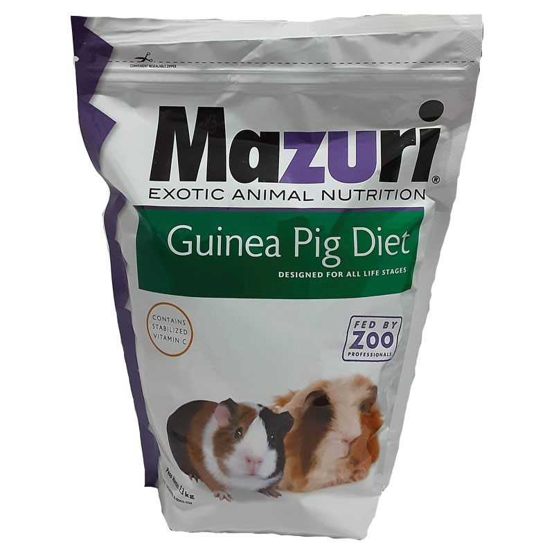 Mazuri Guinea Pig Diet Alimento Para Cuyo 1.3 Kg